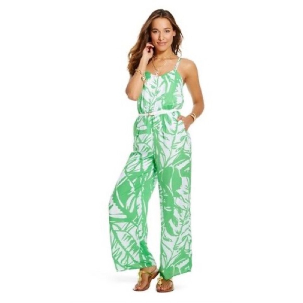 NWT- Lilly Pulitzer for Target Boom Boom Jumpsuit Green
